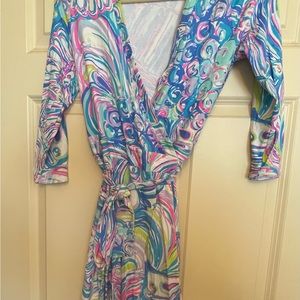 Lilly Pulitzer Multicolor Swirl Dress
